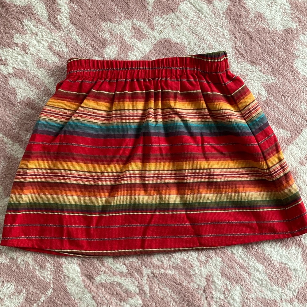 Striped Serape Women's Skirt